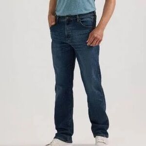 Union Line Straight Fit Dark Wash Cotton Blue Jeans 44x34 NWOT